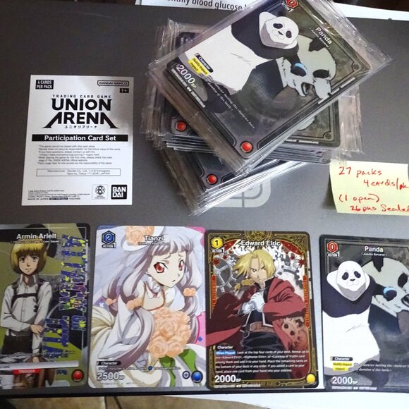 Union Arena 4pk Participation Card Set 28packs - Picture 2 of 3